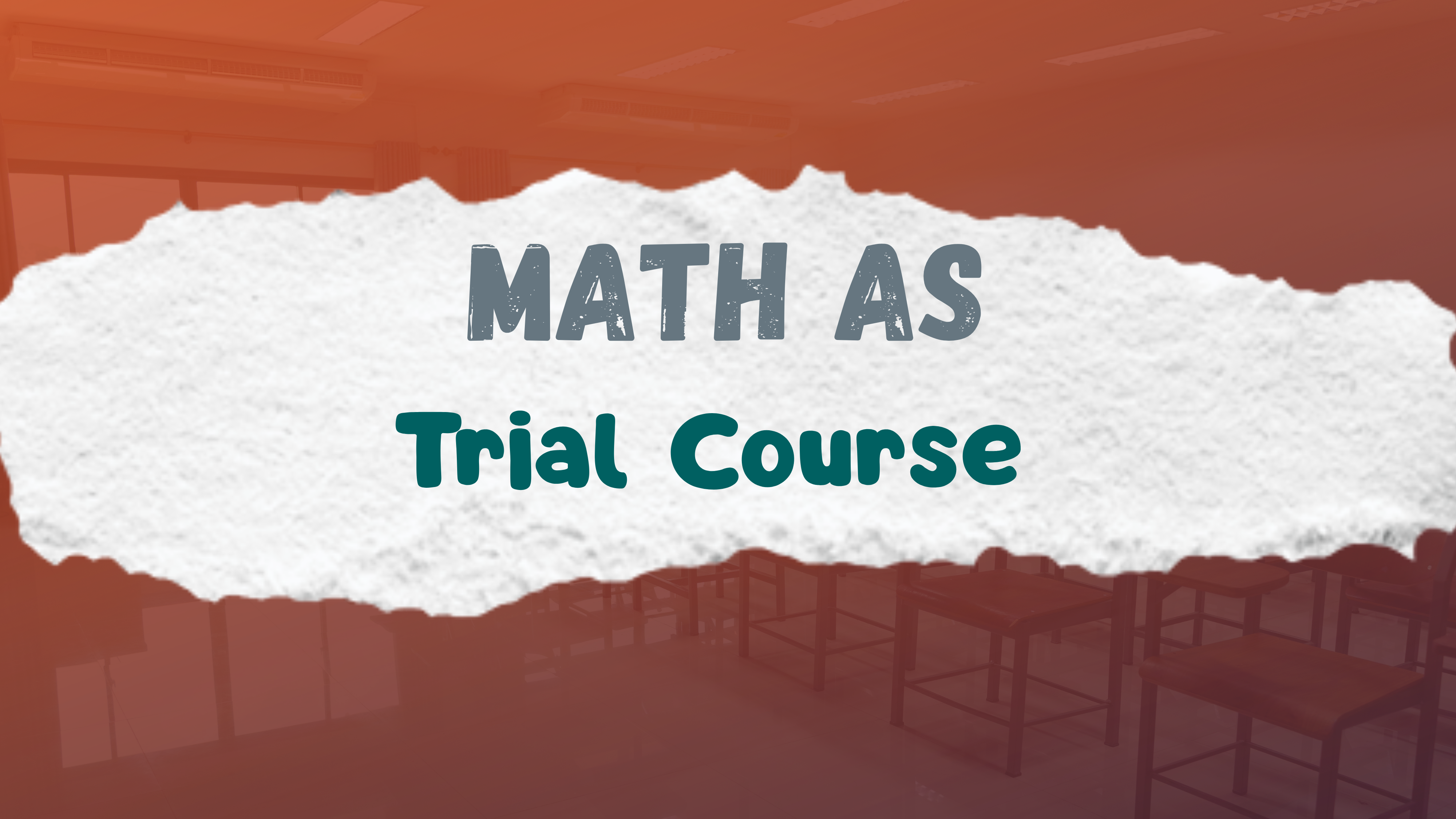 Math AS Cambridge Trial Course